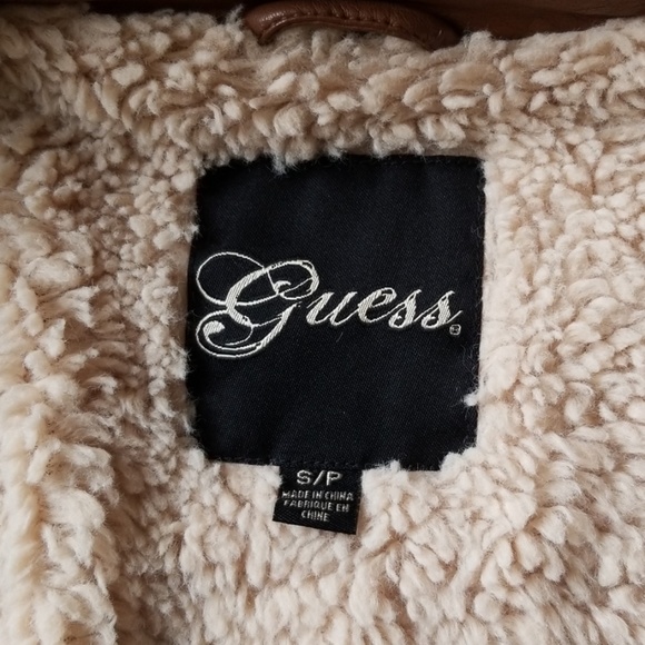 small Guess faux leather/fur jacket - Picture 5 of 5